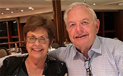 Linda Budge and husband, John